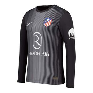 Camiseta Portero Manga Larga Negra 25/26